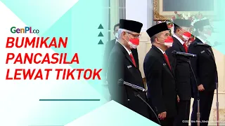 Jokowi Minta BPIP Gunakan TikTok untuk Membumikan Pancasila