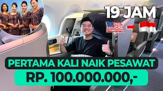 Download PULANG KE INDONESIA NAIK PESAWAT BUSINESS CLASS 100.000.000! WORTH IT GAK MP3