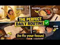 The PERFECT Daily Routine for Students Time Table Productivity Hacks to Balance Life Studies