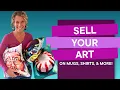 Turn Your Paintings Into Products Zazzle Tutorial