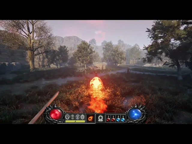 I'm Making Diablo 2 in First Person - Unreal Engine - Fireball &amp; Teleport Concept