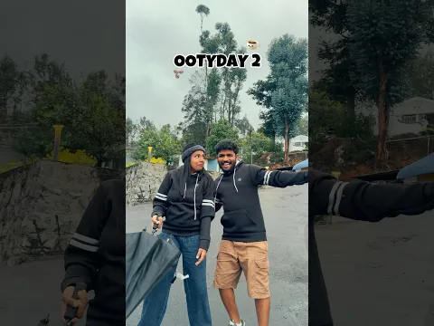 Day 2 of our little family trip to Ooty!! ❄️🩵