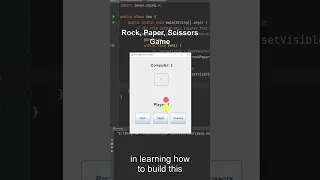 I made another game in Java Rock Paper Scissors
