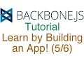 Learn Backbone js Tutorial by Building a RESTful API App - GET and POST Requests to MongoDB