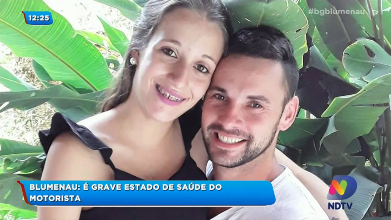 É grave estado de saúde do motorista que se envolveu em acidente na rua Itajaí