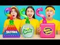 Download Lagu SPIN THE SQUID GAME WHEEL! 🔺 Geometric Food Challenge By 123 GO!