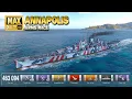 Download Lagu Kruiser Annapolis: +460.000 schade spel - World of Warships