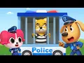 Download Lagu Polisi Tangkap Pencuri🚓 | Animasi Polisi | Kartun Lucu | Kartun Anak-anak | Kepala Polisi Labrador