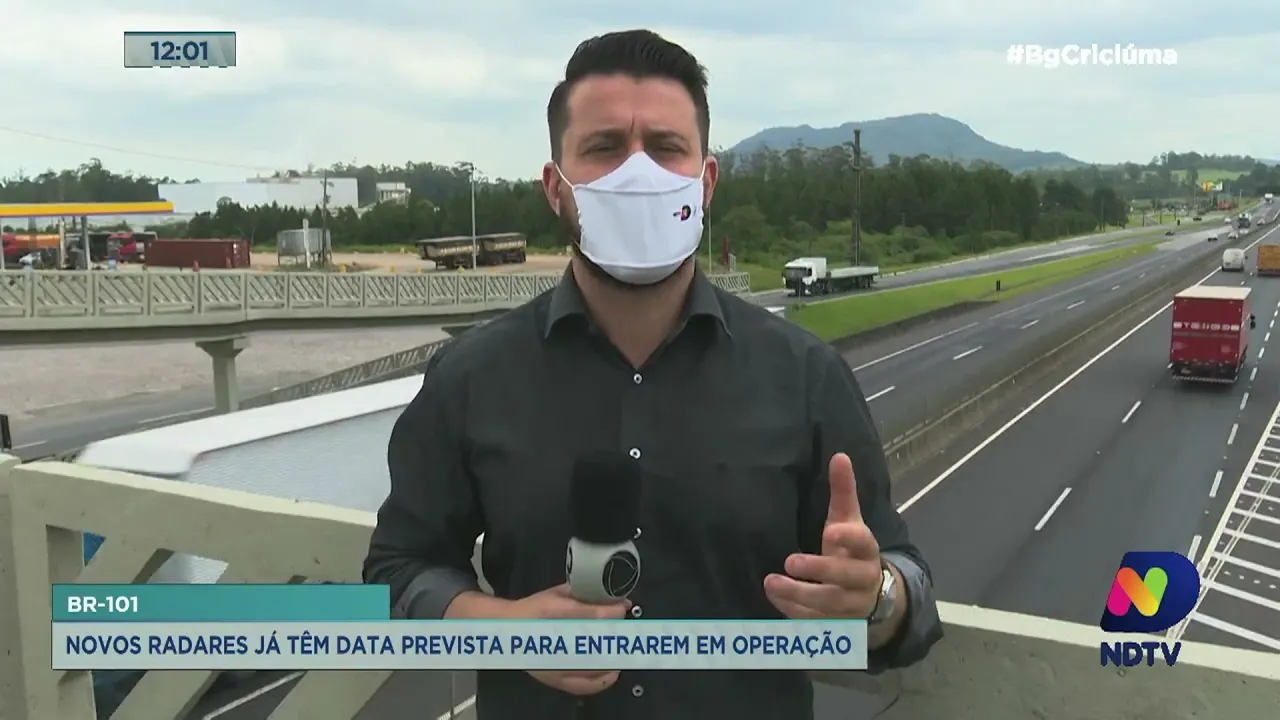 Novos radares da BR-101 já têm data prevista para entrarem em operação