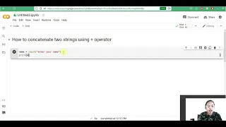 How to concatenate two strings in Python How to concatenate two strings in Python Concatenation