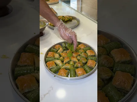 Gaziantep baklava tepsisi