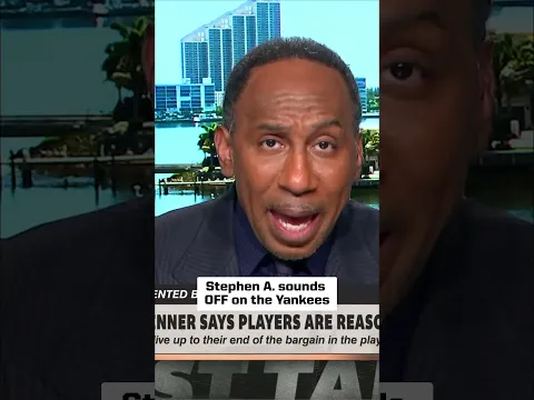 Stephen A. is tired π