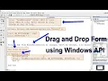 drag and drop form using vb6 Visual Basic Tutorial