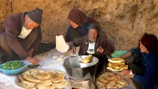 2000 Year Old Secrets Afghan Cave Life Homemade Bolani Afghanistan Village Life 