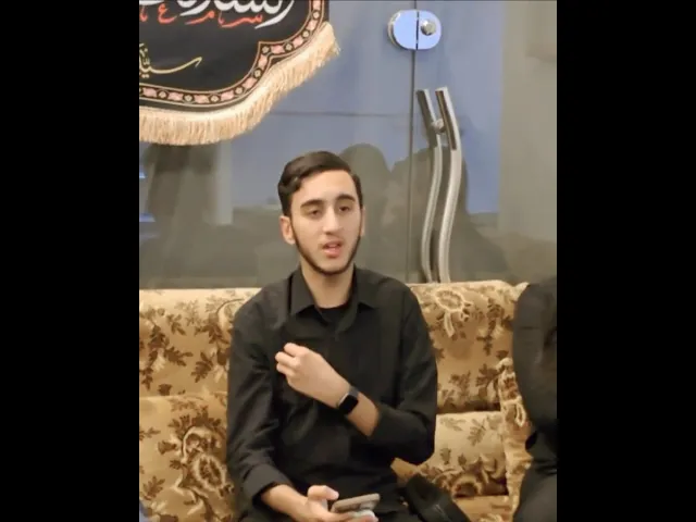 ⁣نعي ملا محمد باقر قحطان حول السيدة رقية عليها السلام بحضور شباب حملة إرواء