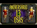 13th Anniversary Event in Old School Runescape 25th Anniversary Event Guide Rewards OSRS