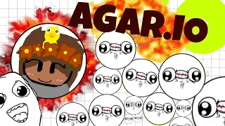 Unblocked AGAR IO Funny Gameplay NOOB TEAMS