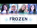LOONA YYXY - Frozen LYRICS [Color Coded Han/Rom/Eng] (LOOΠΔ/이달의 소녀/yyxy)
