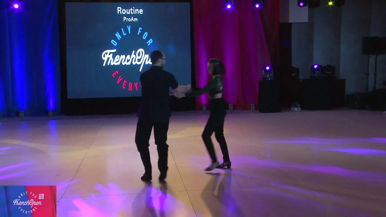 FOWCS 2019 ProAM Routine SILVER Bret Navarre & Fanny Paletta