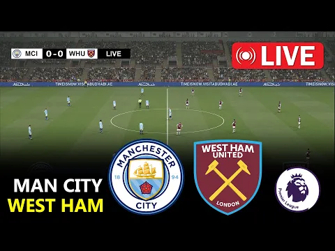 Video Thumbnail: Manchester City vs West Ham | English Premier League 2025 | Epl Live Stream | PES 21