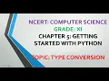 XI Science 5 Conversion