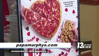 Sponsored Papa Murphy s offers HeartBaker pizza deal for Valentine s Day