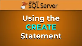 Advanced Databases - CREATE simple tables SQL Server