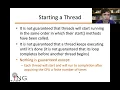 JAVA Creating Starting and Terminating Threads M08-E03