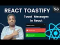 React-Toastify Create your Own Customized Toast Notifications in ReactJs