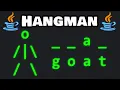Code this hangman game in Java