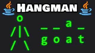 Code this hangman game in Java