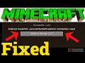 Fix Minecraft Connection Lost - Internal Exception java net SocketException Connection reset Fix