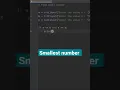 python program to find smallest number among three