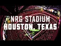 NRG Stadium like you ve NEVER seen it TNF Drone