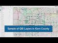 GIS Layers in Kern County California