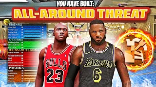 REAL ALL-AROUND THREAT BUILD NBA 2K23 CURRENT GEN GAME BREAKING BEST GUARD BUILD NBA 2K23
