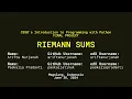 CS50 s Introduction to Programming with Python Final Project Riemann Sums