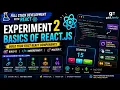 FSD Lab 2 Experiment 2 Basics of React js Components Events Rendering TeamGalatFamily1