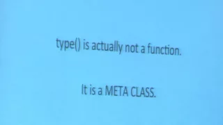 PyConZA 2013 Python meta classes