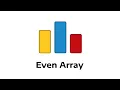 Code Forces 1367B Even Array in Arabic