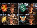 Hogwarts Legacy - All 4 House Intro Scenes All Sorting Hat Dialogue 4K