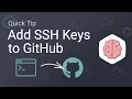 How to Add SSH Keys to GitHub Account