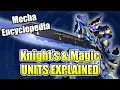Knight s Magic Units Explained Mecha Encyclopedia Super Robot Wars 30