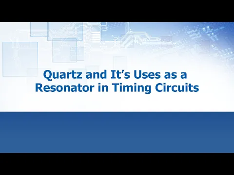 Quartz & Itu0027s Uses as a Resonator in Timing Circuits - ECS Inc. International