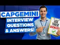 CAPGEMINI Interview Questions and Answers How to Pass a Capgemini Job Interview