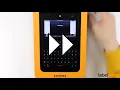 Dymo XTL Tutorial Vertical and Horizontal Breaker Label