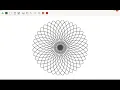 Turtle Graphics Flowgorithm Lotus Pointed Petals Easy Programming