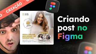 Criando post do Instagram no Figma