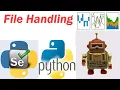 13 Python -File Handling
