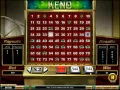 Une partie de KENO en ligne en misant sur deux numeros seulement